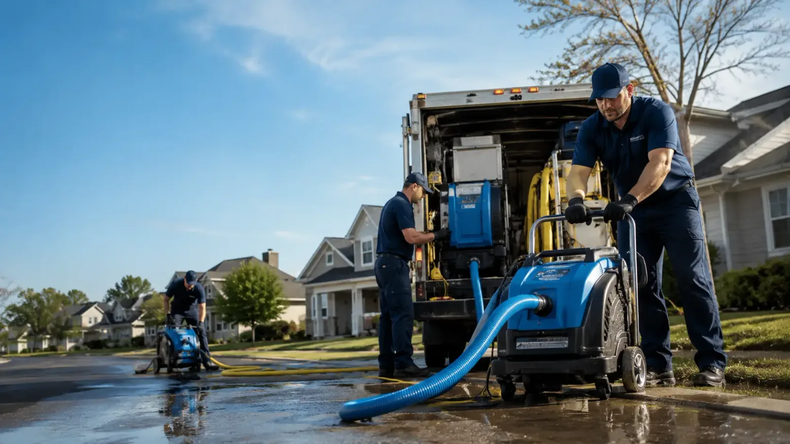 Flood Damage Cleanup in Fort Irwin, CA